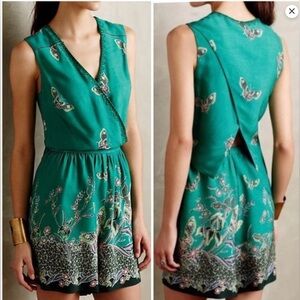 Anthropologie Papillion Romper by Elevenses